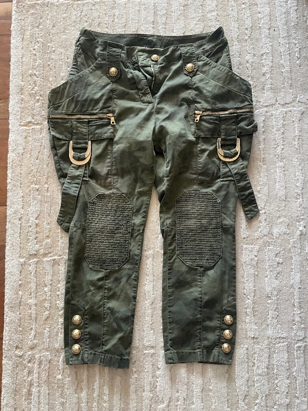 Balmain camo pants